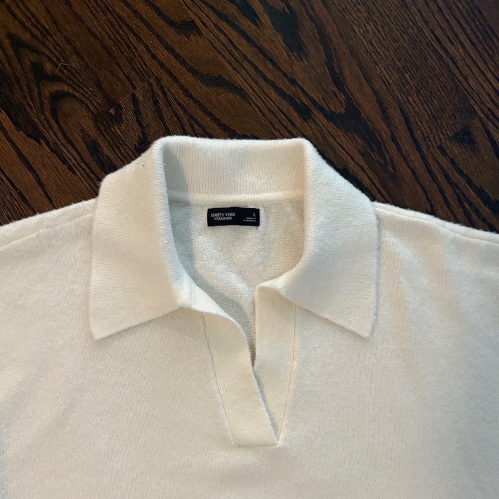 Simply Vera Collared Sweater - Picture 6 of 8